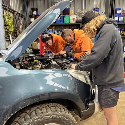 Halloran Diesel team