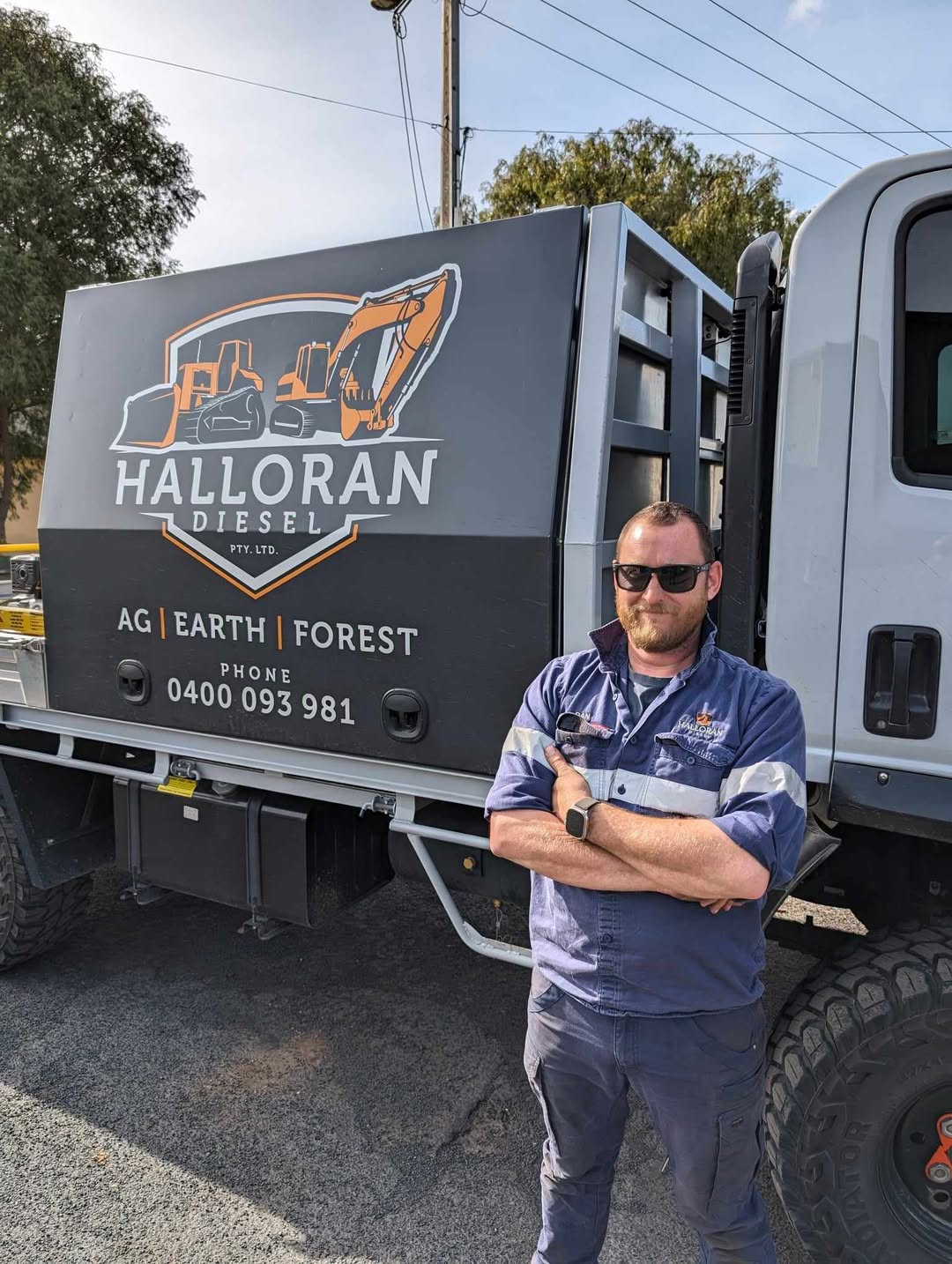 Halloran Diesel Service Vehicle