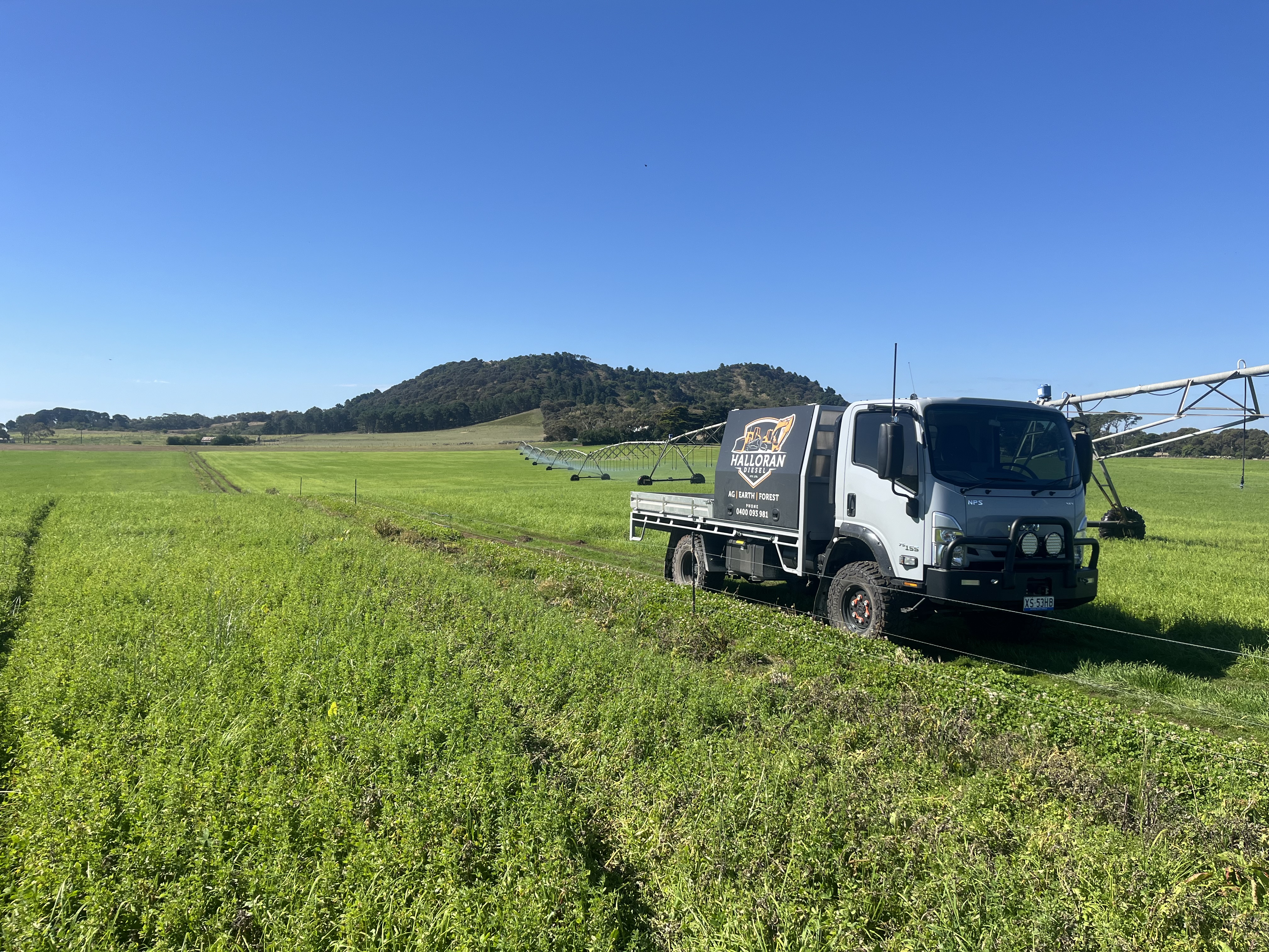 On-site repairs by Halloran Diesel