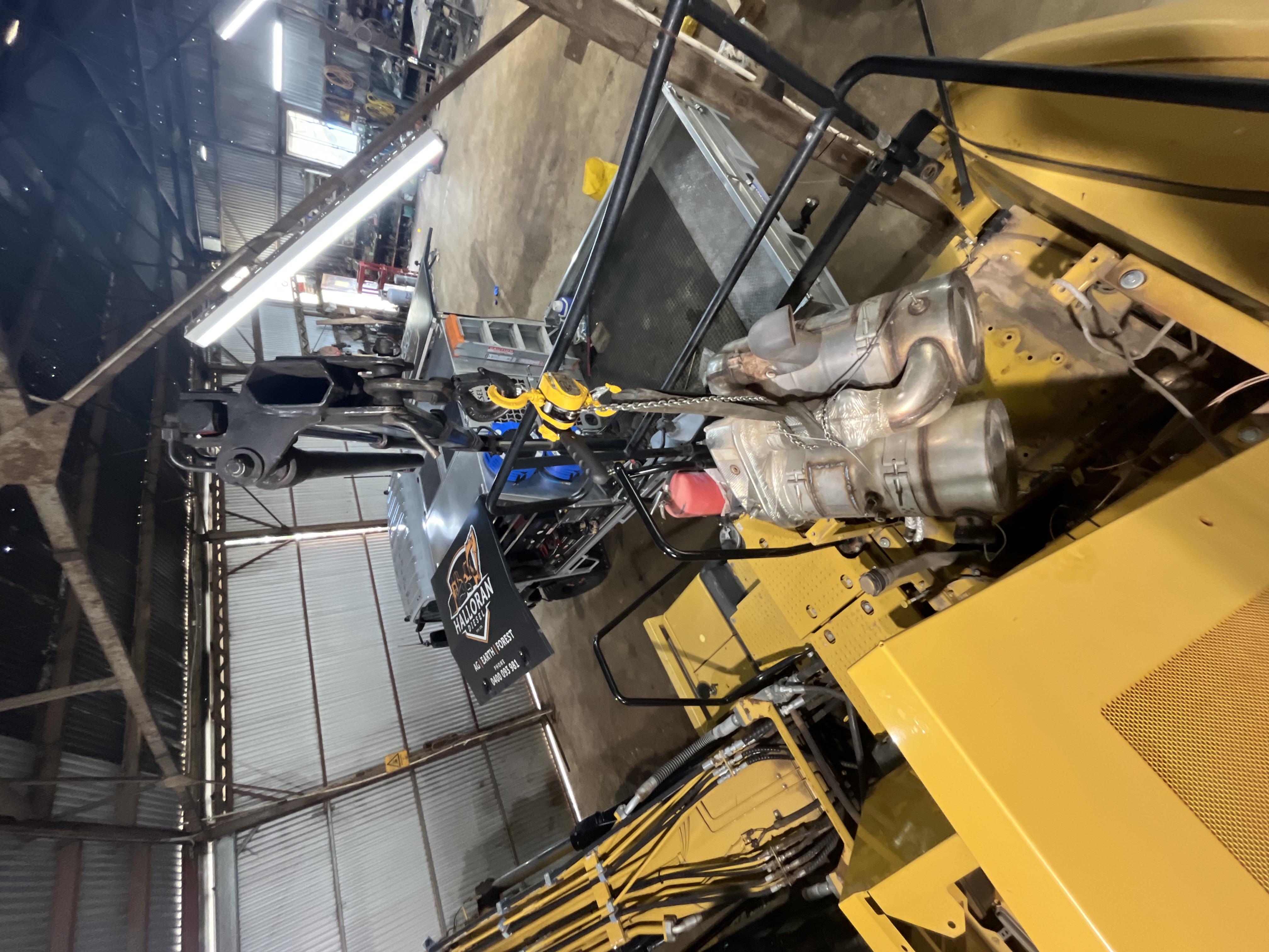 Heavy machinery maintenance